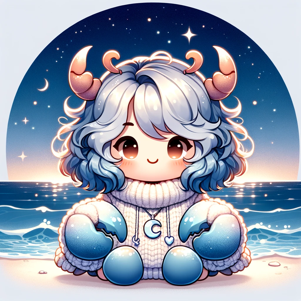 https://vgoodthing.com/wp-content/uploads/2024/02/DALL·E-2024-02-28-00.51.34-Design-a-cute-character-that-embodies-the-Cancer-zodiac-sign-known-as-กรกฎ-in-Thai.-The-character-should-exude-a-nurturing-and-protective-aura-with-.webp